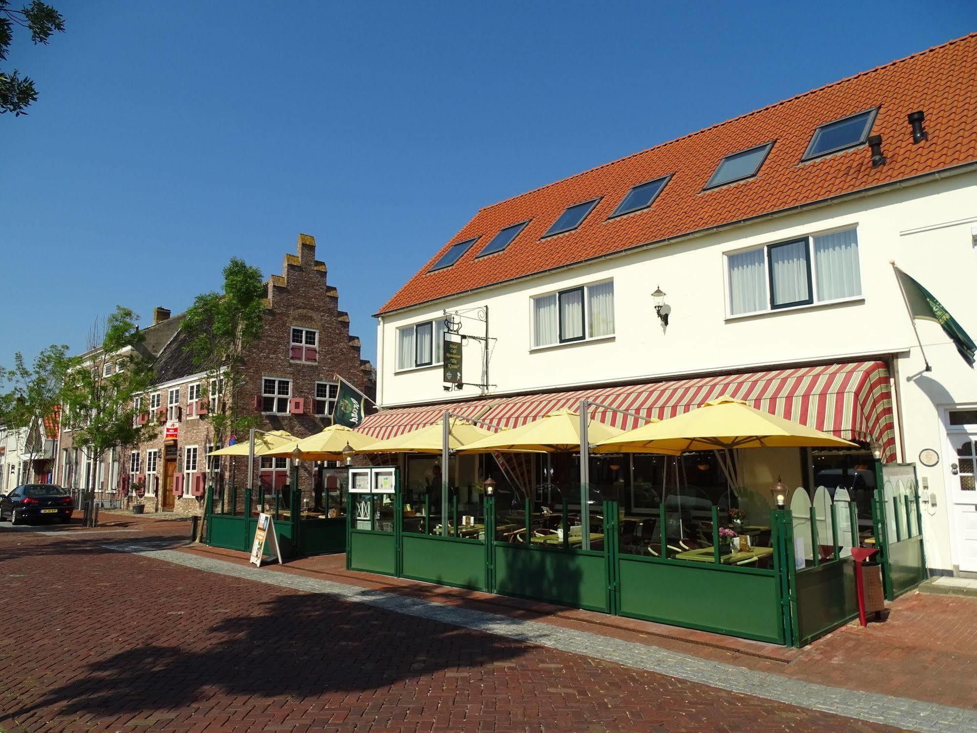 Hotel Cafe Restaurant "De Kroon" Wissenkerke Exterior photo