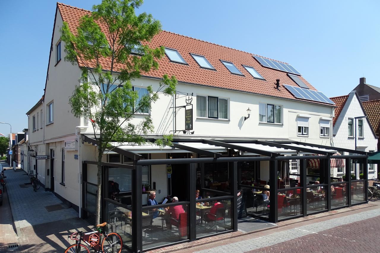 Hotel Cafe Restaurant "De Kroon" Wissenkerke Exterior photo